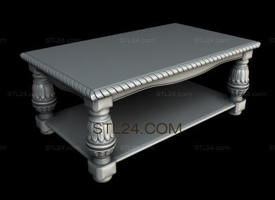 Tables (STL_0385) 3D models for cnc